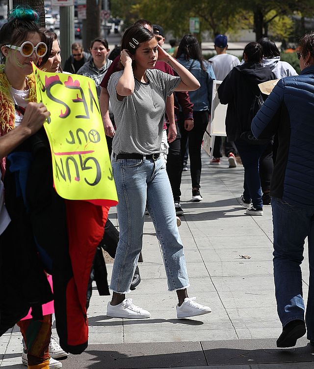 Selena Gomez dołączyła do prostestu March For Our Lives (ZDJĘCIA)