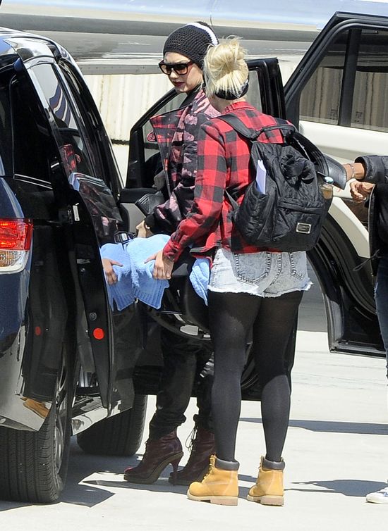 Wściekła Gwen Stafani! Paparazzi sfotografowali jej synka!