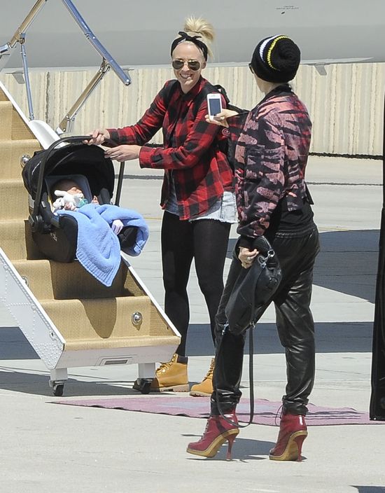 Wściekła Gwen Stafani! Paparazzi sfotografowali jej synka!