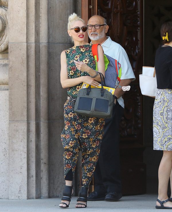 Gwen Stefani wygląda, jakby kamień spadł jej z serca (FOTO)