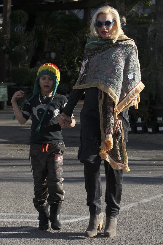 Modna rodzina Gwen Stefani ma wychodne (FOTO)