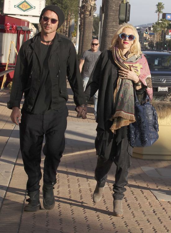 Modna rodzina Gwen Stefani ma wychodne (FOTO)