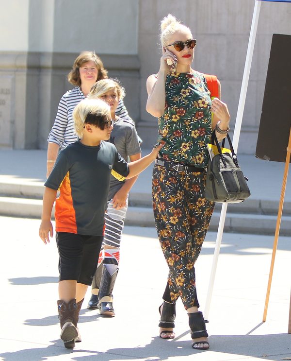 Gwen Stefani wygląda, jakby kamień spadł jej z serca (FOTO)