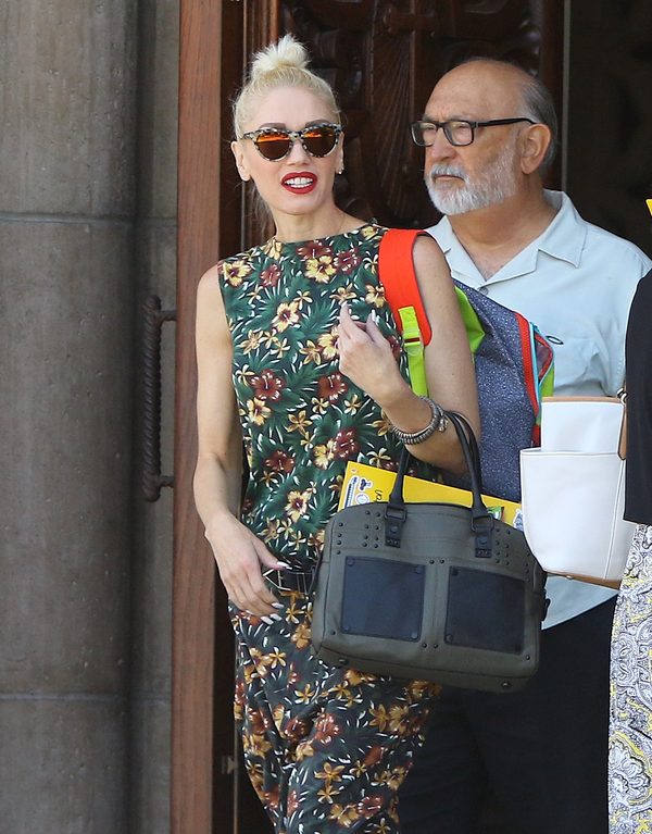 Gwen Stefani wygląda, jakby kamień spadł jej z serca (FOTO)