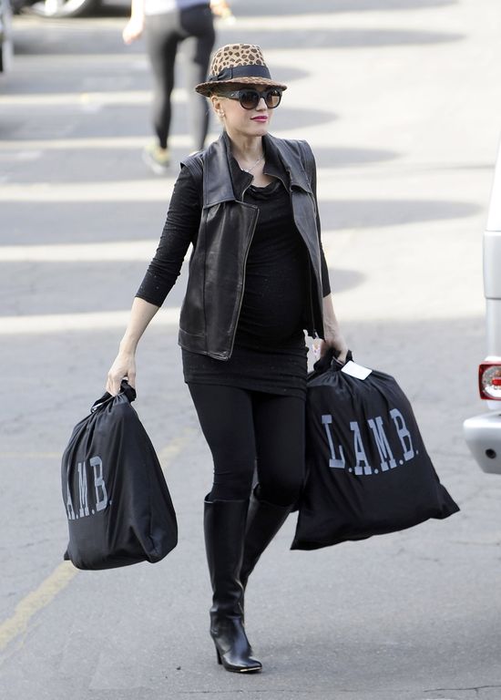 Ciężarna Gwen Stefani musi być silną kobietą (FOTO)