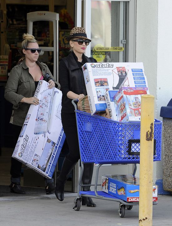 Ciężarna Gwen Stefani musi być silną kobietą (FOTO)