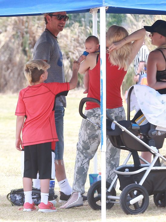 Gwen Stefani przebrała synka za Spidermana (FOTO)