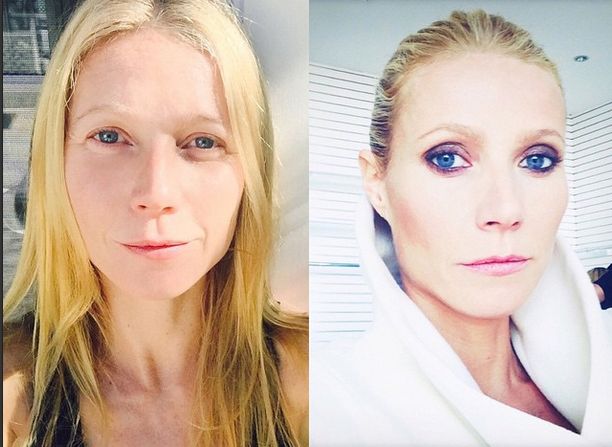 Gwyneth Paltrow pokazała się bez makijażu (FOTO)