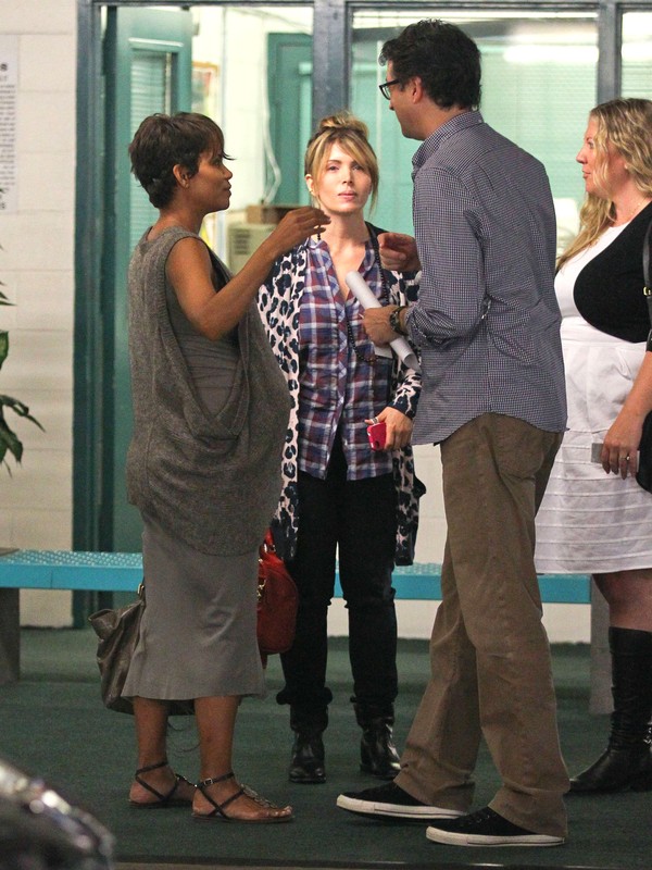 Halle Berry w mocno zaawansowanej ciąży (FOTO)