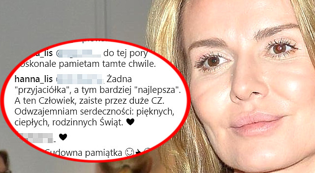 Na Insta Hanny Lis: Jest coś czego Pani nie zazdroszczę (...) męża przyjaciółki