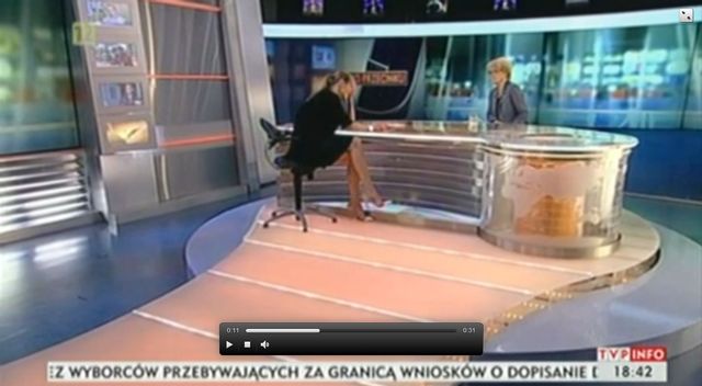 Hanna Lis zaliczyła WPADKĘ na wizji (VIDEO) Hanna Lis zaliczyła WPADKĘ na wizji (VIDEO)