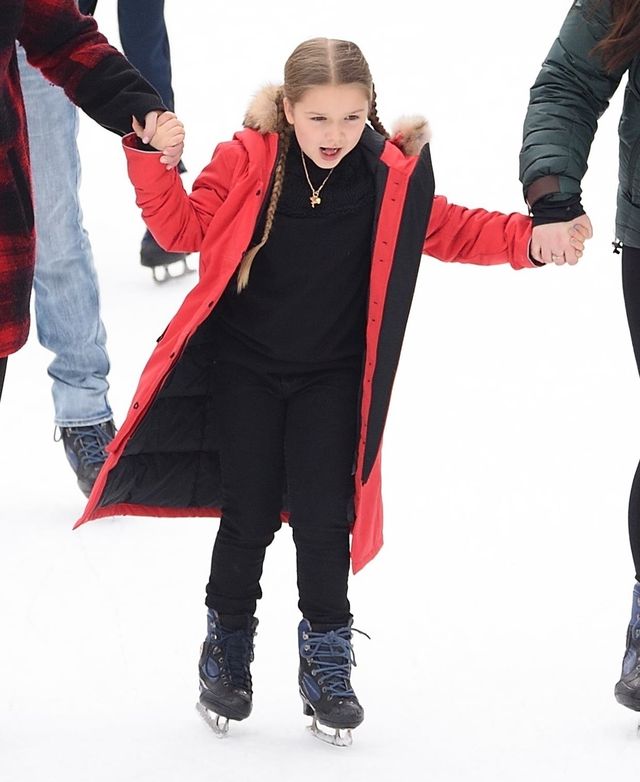 Harper Beckham przyleciała do Nowego Jorku (ZDJĘCIA)