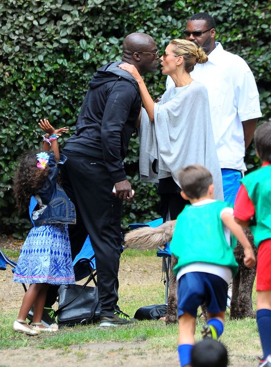 Tak Heidi Klum całuje byłego męża (FOTO) Tak Heidi Klum całuje byłego męża (FOTO)