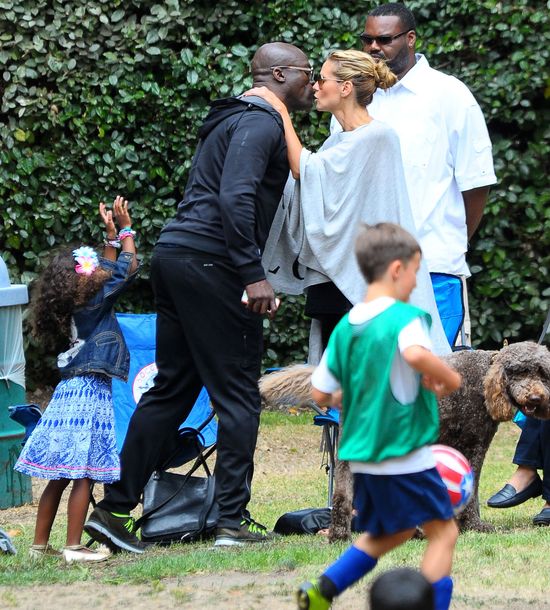 Tak Heidi Klum całuje byłego męża (FOTO) Tak Heidi Klum całuje byłego męża (FOTO)