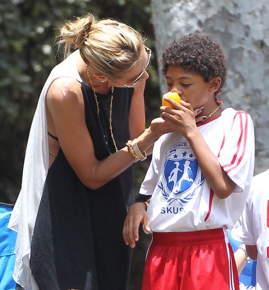 Tak Heidi Klum całuje byłego męża (FOTO) Tak Heidi Klum całuje byłego męża (FOTO)