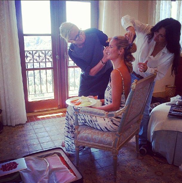 Rozdanie nagród  Emmy oczami Heidi Klum (FOTO)