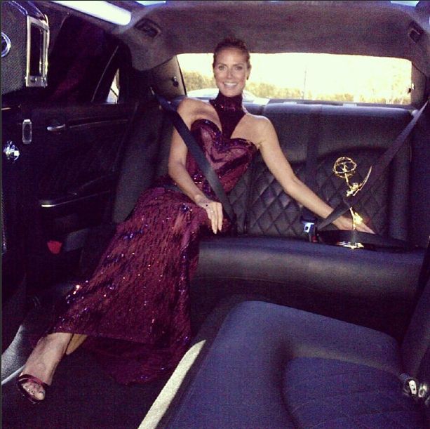 Rozdanie nagród  Emmy oczami Heidi Klum (FOTO)