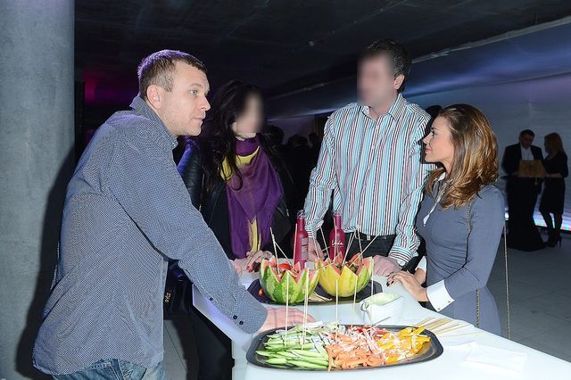 Herbuś i jej były chłopak na jednej imprezie (FOTO)