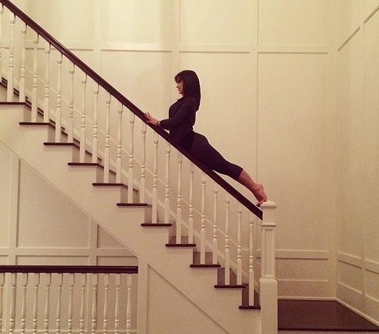 Joga na torach - przesada? (FOTO) Joga na torach - przesada? (FOTO)