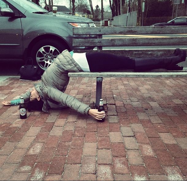 Żonę znanego aktora nieco poniosło (FOTO)