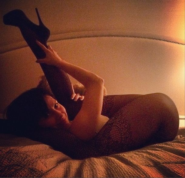 Żonę znanego aktora nieco poniosło (FOTO)