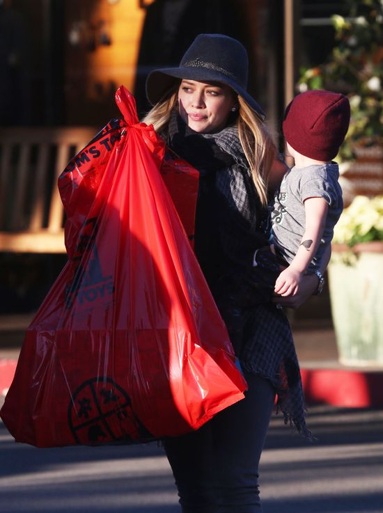 Gwiazdy na świątecznych zakupach (FOTO)  