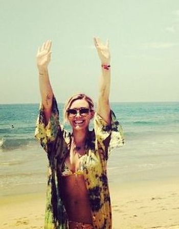 Hilary Duff też wzięła sobie wolne (FOTO+VIDEO)