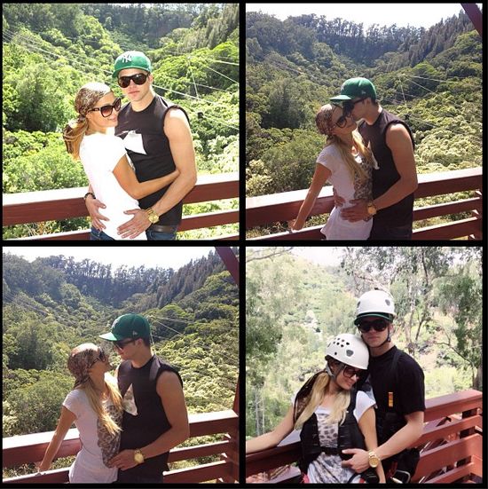 Paris Hilton i sweet focie z Hawajów (FOTO)