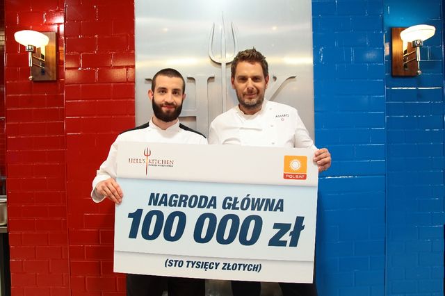 Łukasz Kawaller zwycięzcą Hell's Kitchen (FOTO) Łukasz Kawaller zwycięzcą Hell's Kitchen (FOTO)