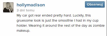 Holly Madison miała wypadek! (FOTO) Holly Madison miała wypadek! (FOTO)