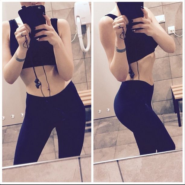 Przed kolacją wigilijną ostro trenowała (FOTO)