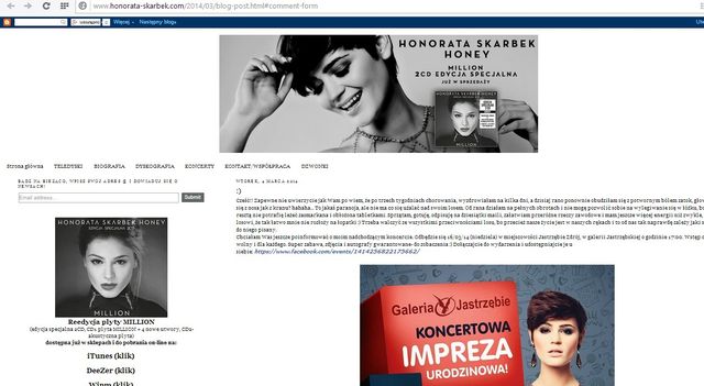 Szok! Honey zmaga się z nowotworem