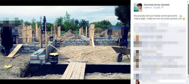 Honey chwali się budową domu (FOTO)