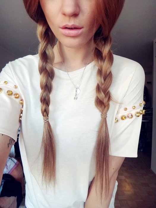 Honey w warkoczykach (FOTO) Honey w warkoczykach (FOTO)