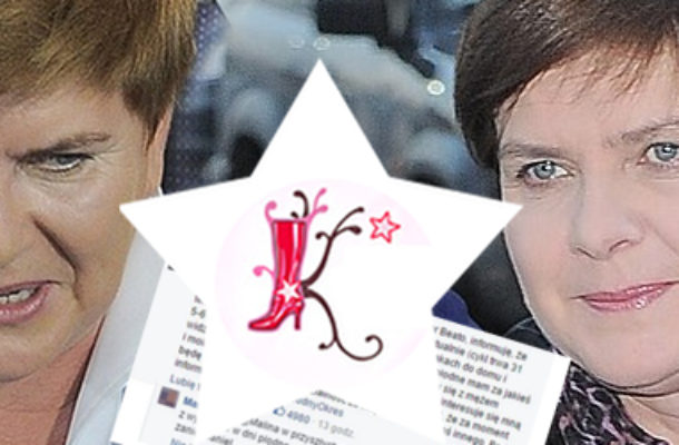 Beatę Szydło zalewa KREW NARODU! (FB)