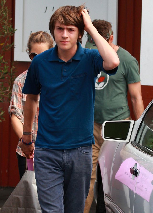 Syn Roberta Downeya Jr aresztowany