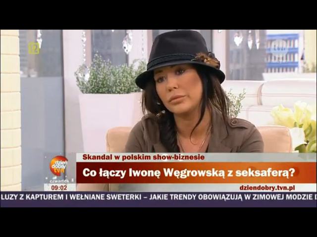 Iwona Węgrowska ociera łzy w telewizji śniadaniowej 
