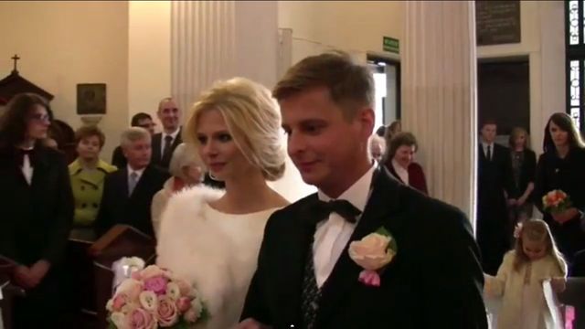 Jest video ze ślubu Izabeli Zwierzyńskiej (VIDEO)