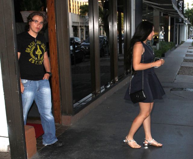 Syn Michaela Jacksona na randce