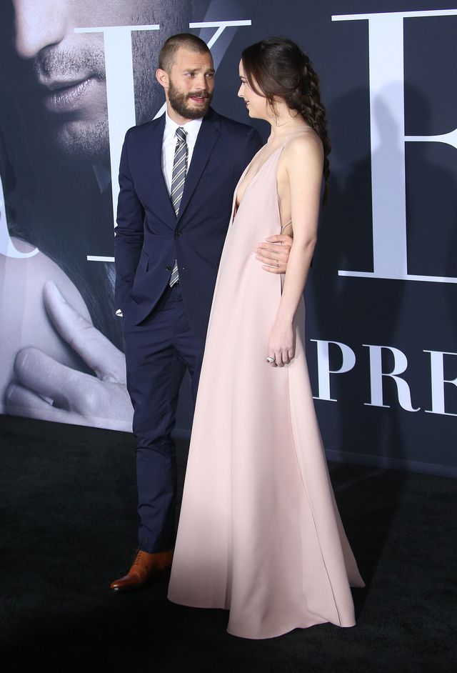 Jamie Dornan tym wywiadem WBIŁ SZPILĘ Dakocie Johnson