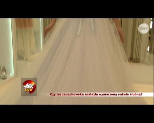 Zobaczcie SUKNIĘ ŚLUBNĄ Izabeli Janachowskiej! (FOTO)