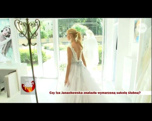Zobaczcie SUKNIĘ ŚLUBNĄ Izabeli Janachowskiej! (FOTO)