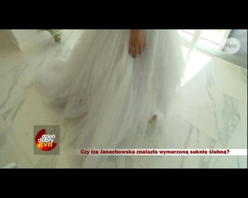 Zobaczcie SUKNIĘ ŚLUBNĄ Izabeli Janachowskiej! (FOTO)