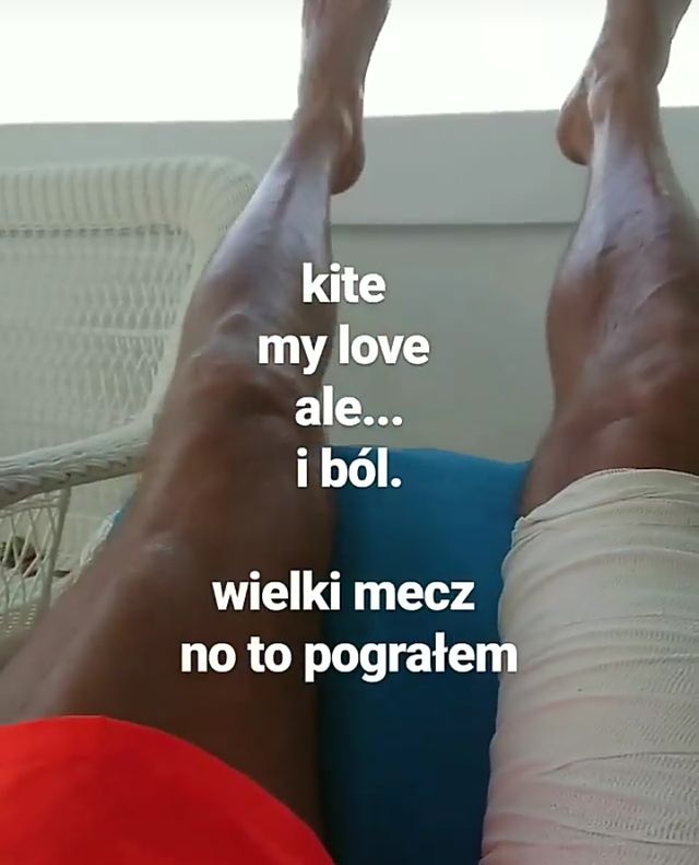 Olivier Janiak na wózku inwalidzkim! No to popływałem…