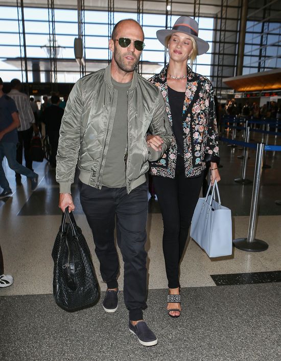 Zakochane ptaszyny, czyli Rosie i Jason Staham (FOTO) Zakochane ptaszyny, czyli Rosie i Jason Staham (FOTO)