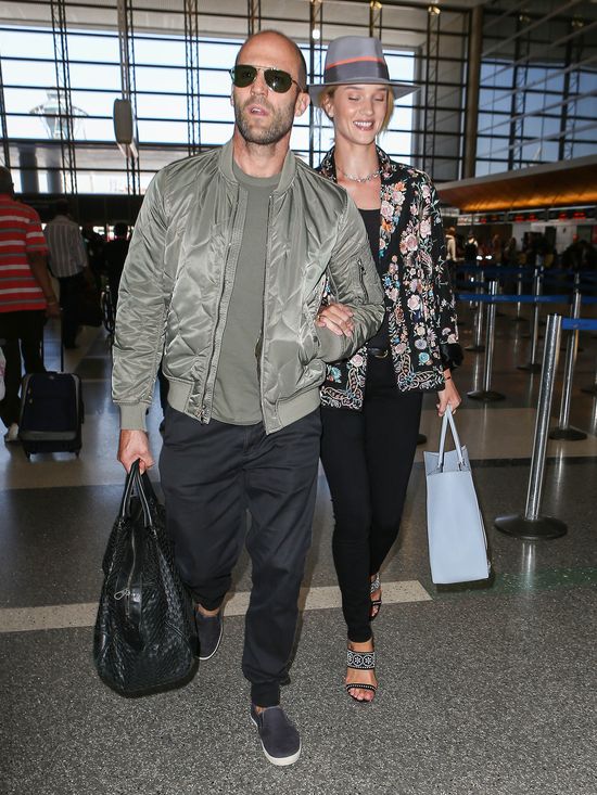 Zakochane ptaszyny, czyli Rosie i Jason Staham (FOTO) Zakochane ptaszyny, czyli Rosie i Jason Staham (FOTO)