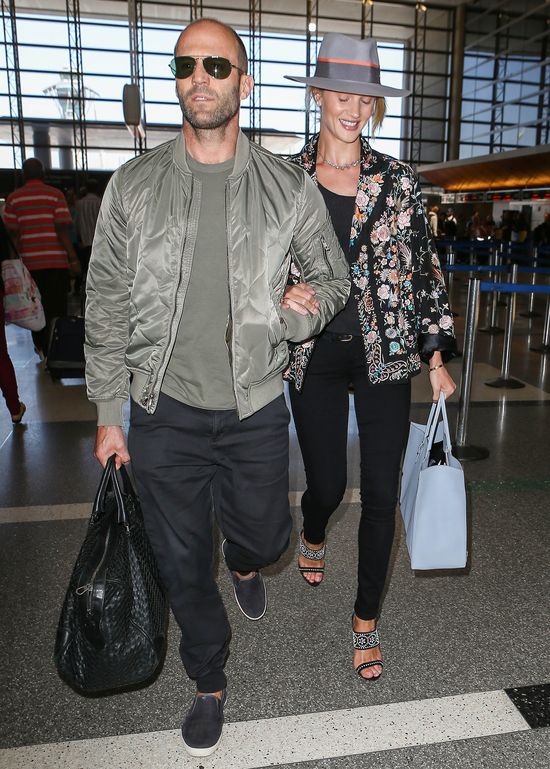 Zakochane ptaszyny, czyli Rosie i Jason Staham (FOTO) Zakochane ptaszyny, czyli Rosie i Jason Staham (FOTO)