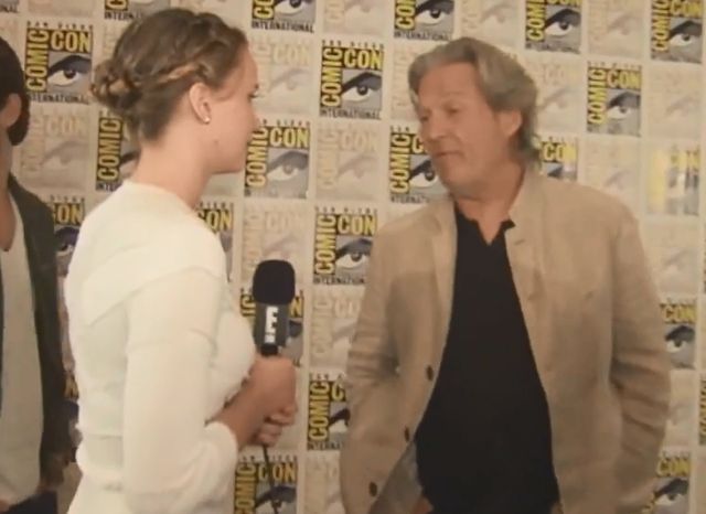 Jennifer Lawrence spanikowała, gdy zobaczyła Jeffa Bridgesa 