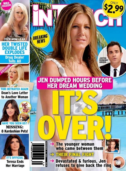 Dziwne doniesienia z życia Jennifer Aniston