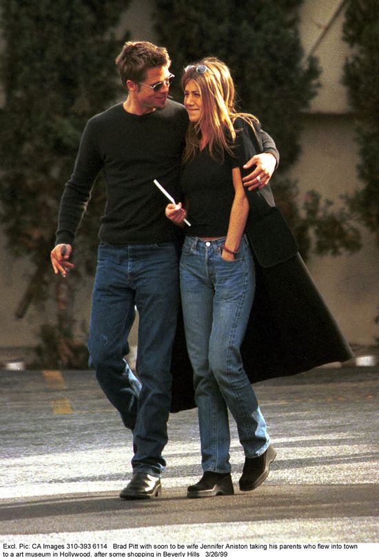 Brangelina i Aniston o włos od niezręcznej sceny!